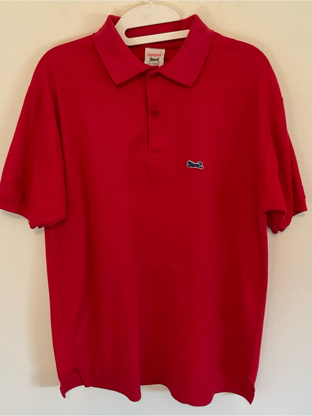 Red Men's Polo Shirt